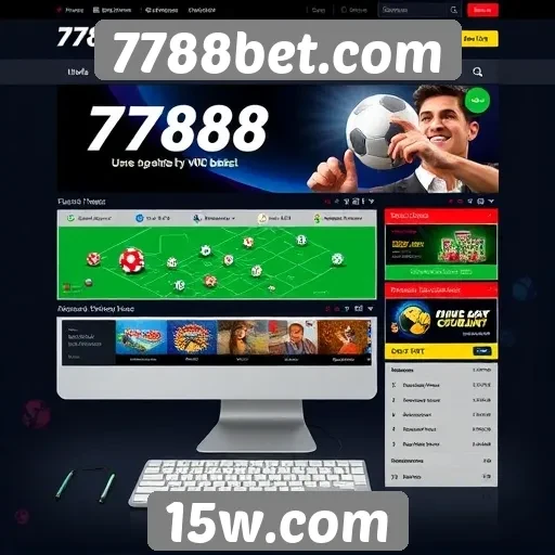Avaliação da interface do usuário de 7788bet